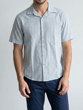 Alexander Julian Multicolor Striped Button Down Shirt